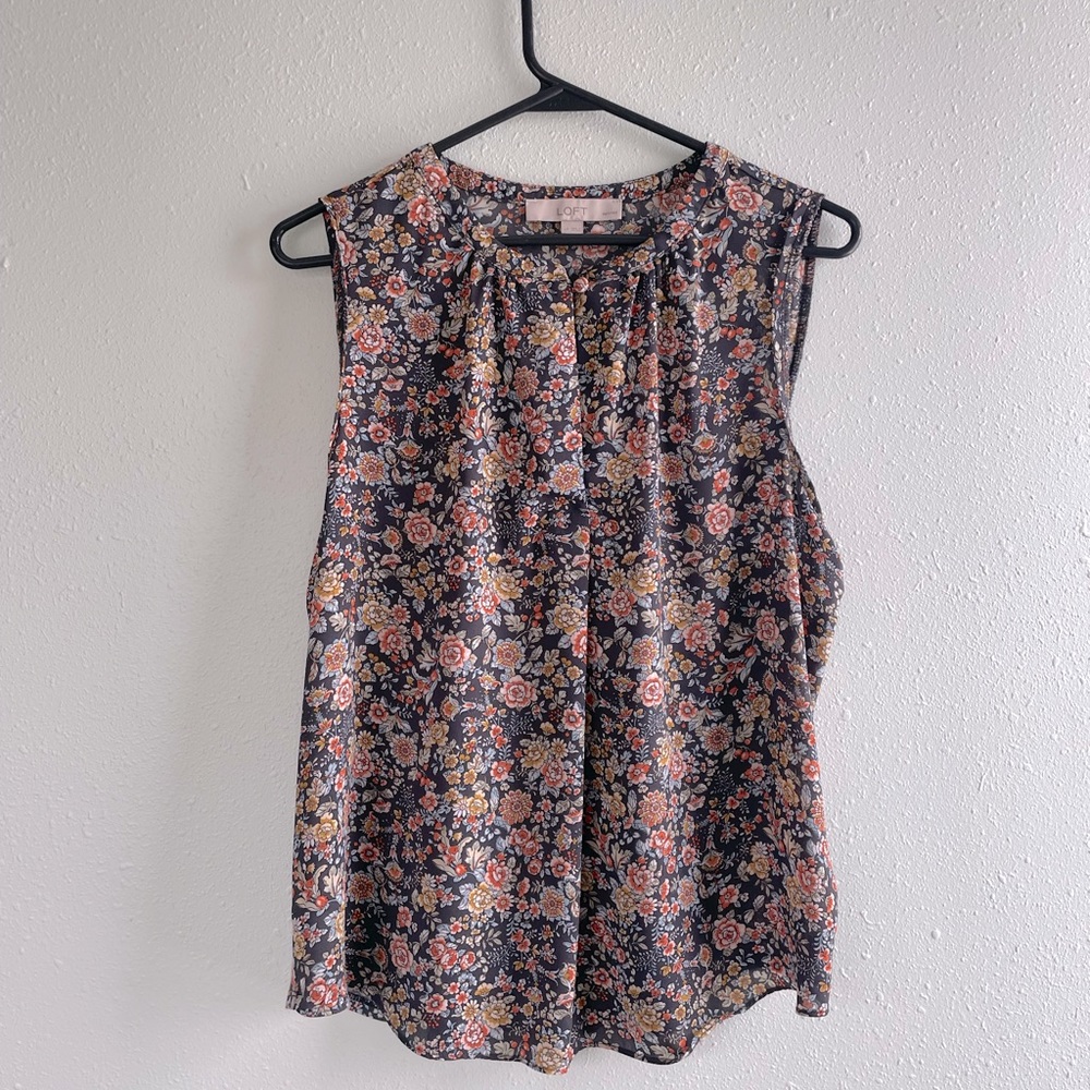 Loft Sleeveless Blouse